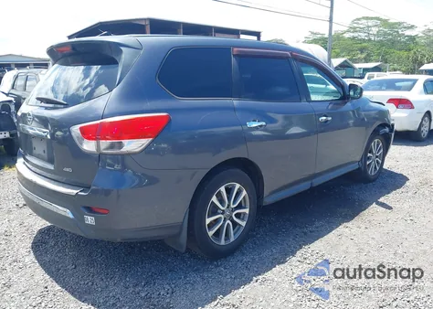 2014 Nissan Pathfinder S из США, поврежденный, VIN 5N1AR2MM9EC606238